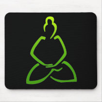 Praying Buddha Mouse Mat