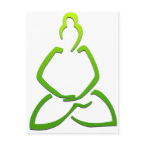 Praying Buddha Post Cards