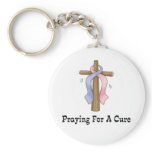Praying For A Cure keychains