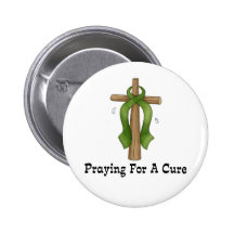 Praying For A Cure Pinback Buttons