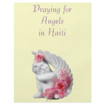 Praying for Angels in Haiti Full Color Flyer
