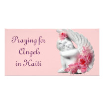 Praying for Angels in Haiti Photo Cards