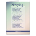 Praying for you cards