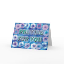 Praying for you card
