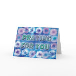 Praying for you card
