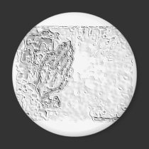 Praying Hands b&w Magnet
