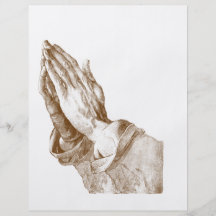 Praying Hands Custom Flyer