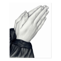 Praying Hands Postcard