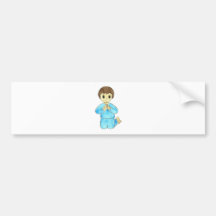 Praying Little Boy Bumper Stickers