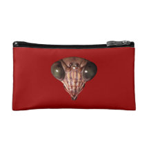 Praying Mantis Face Cosmetic Bag