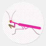 Praying mantis stickers