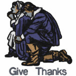 Praying Pilgrims embroidered shirts