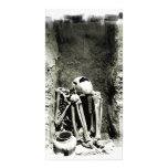 Pre-Columbian Gravesite Skeleton photo cards