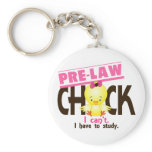 Pre-Law Chick 1 Key Chain