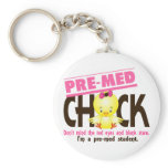 Pre-Med Chick 2 Key Chains