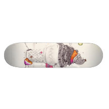 Precautions Skate Board Deck