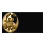Precious And Her Fave Toy:  Sepia photo cards