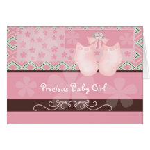 Precious Baby Girl Cards