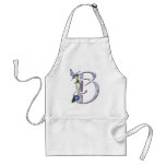 Precious Butterfly Initial B aprons