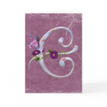 Precious Butterfly Initial C cards
