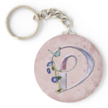 Precious Butterfly Initial D keychains