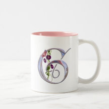 Precious Butterfly Initial G Coffee Mug