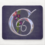 Precious Butterfly Initial G mousepads