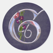 Precious Butterfly Initial G Stickers
