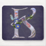 Precious Butterfly Initial K Mouse Mats