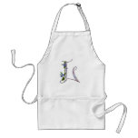 Precious Butterfly Initial L aprons