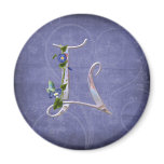 Precious Butterfly Initial L magnets