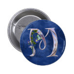 Precious Butterfly Initial M Pins