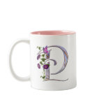 Precious Butterfly Initial P mugs