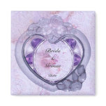 Precious Heart Wedding Favour Magnet
