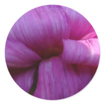 precious petals round sticker
