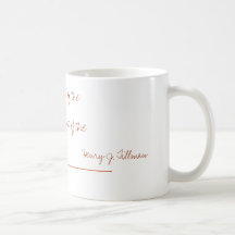 Precipitate catcher mug