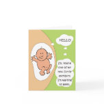 Pregnancy Announcement Greeting Cards