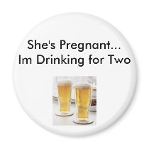 pregnancy excuses refrigerator magnet