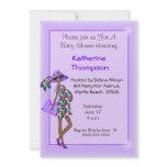 Pregnant African American Mum Baby Shower