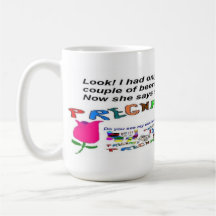 Pregnant Beers Mug