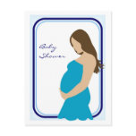 Pregnant Belly Baby Shower Invitation