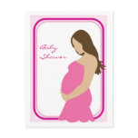 Pregnant Belly Baby Shower Invitation postcards