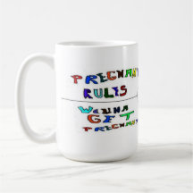 Pregnant Fun Coffee Mugs
