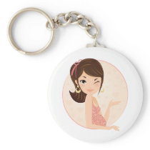 Pregnant Keychain