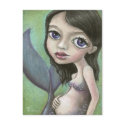 Pregnant mermaid postcards