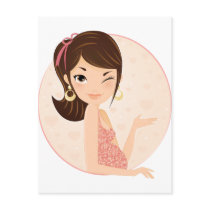 Pregnant postcards