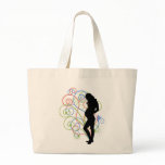 Pregnant/Pregnant swirlies Canvas Bags