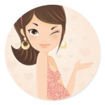 Pregnant stickers