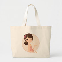 Pregnant Tote Bags