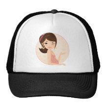 Pregnant Trucker Hat